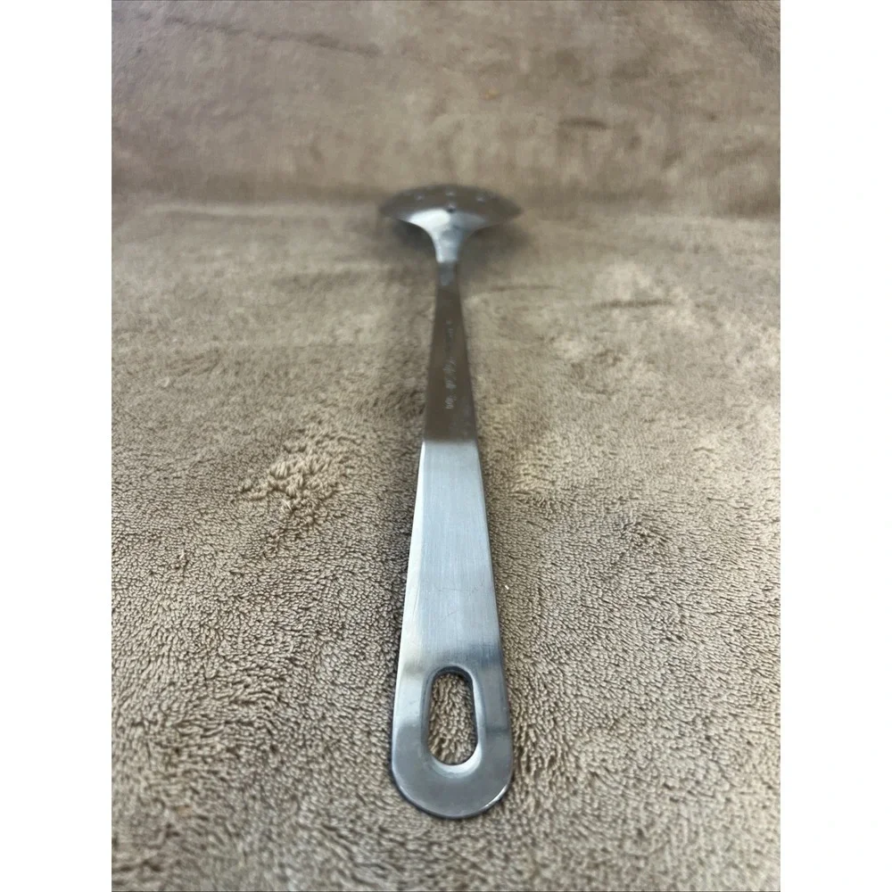 Wolfgang Pucks Cafe Collection Stainless Steel Slotted/Pierced 12